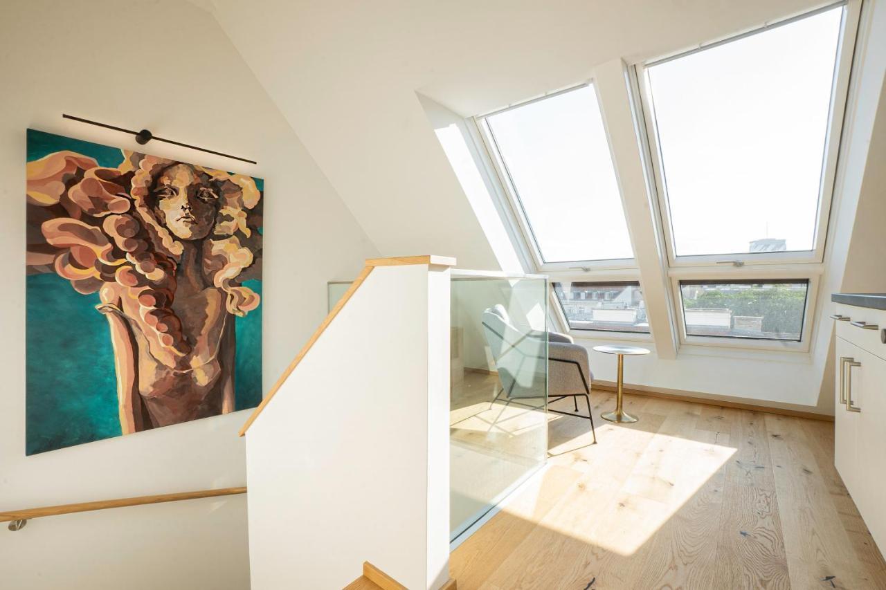 Orestaliving - Penthouse With Designer Renovation Wien Exteriör bild
